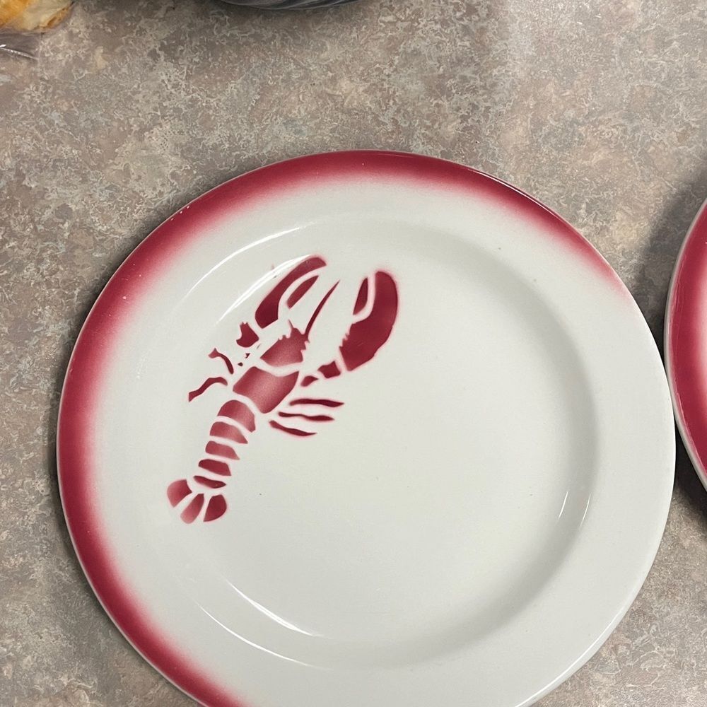 Edward, Don and Company lobster plate’s